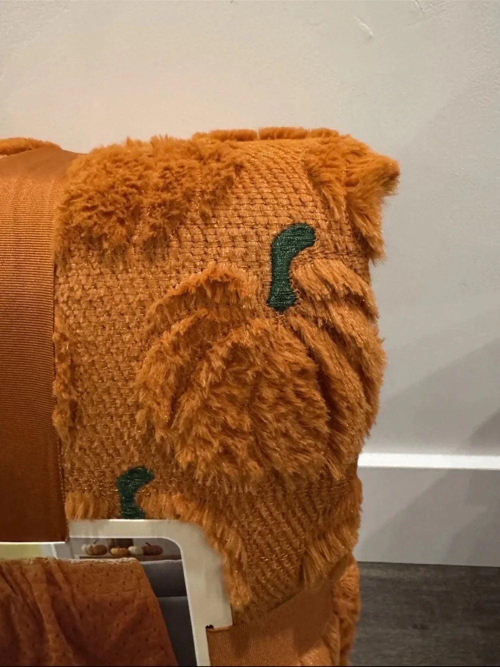 VIRAL Set of ALL 3 Costco Cozy Embroidered Faux Fur Throw Halloween Ghost Cat